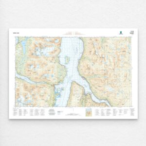 Kartverket - landkart (N50): 183S Lyngen