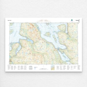 Kartverket - landkart (N50): 184S Kvænangen
