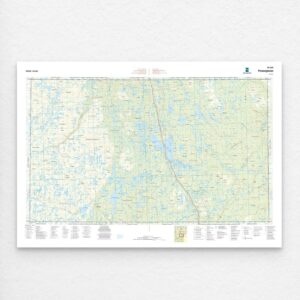 Kartverket - landkart (N50): 187S Porsangmoen
