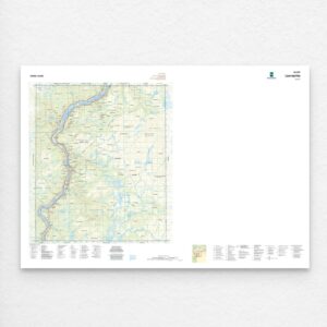 Kartverket - landkart (N50): 188S Leavvajohka