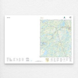 Kartverket - landkart (N50): 190S Neiden