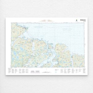 Kartverket - landkart (N50): 191N Kirkenes