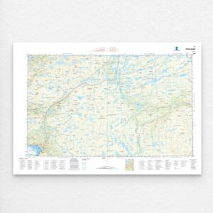 Kartverket - landkart (N50): 197S Sennalandet