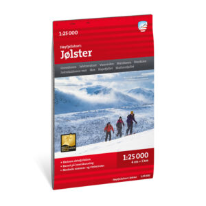 Høyfjellskart Jölster 1:25.000
