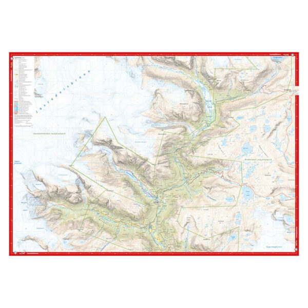 Høyfjellskart Jostedalen 1:25.000 - Image 4