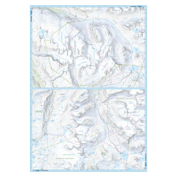 Høyfjellskart Jotunheimen: Høgruta 1:25.000 - Image 3
