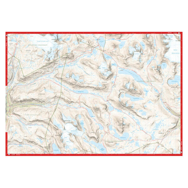Høyfjellskart Jotunheimen: Smørstabbtindan & Leirvassbu 1:25.000 - Image 4