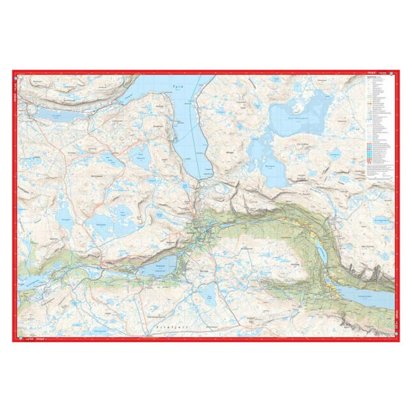 Høyfjellskart Jotunheimen: Tyin & Filefjell 1:25.000 - Image 4