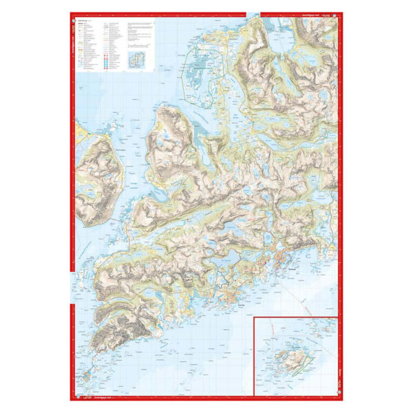 Høyfjellskart Lofoten: Austvågøya - Svolvær 1:30.000 - Image 5