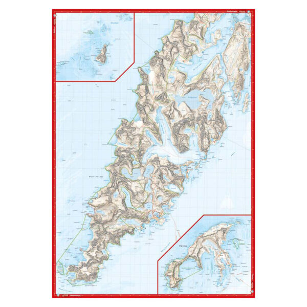 Høyfjellskart Lofoten: Moskenesøya & Flakstadøya 1:30.000 - Image 4