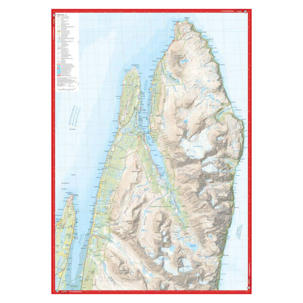 Høyfjellskart Lyngenhalvøya nord 1:25.000 - Image 4