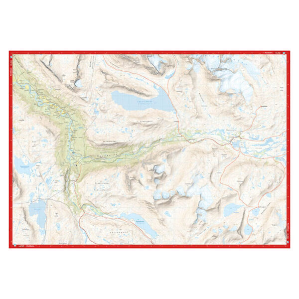 Høyfjellskart Narvik: Frostisen & Nuorjjovárri 1:25.000 - Image 3