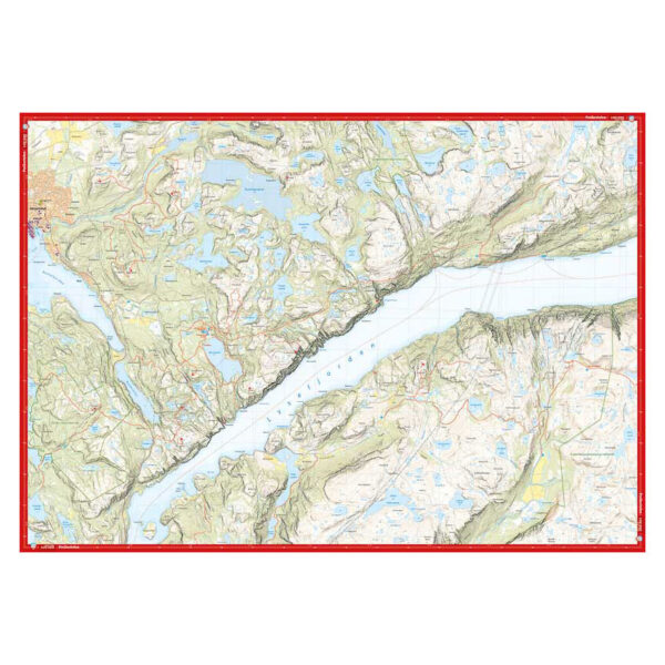 Høyfjellskart Preikestolen 1:20.000 - Image 3