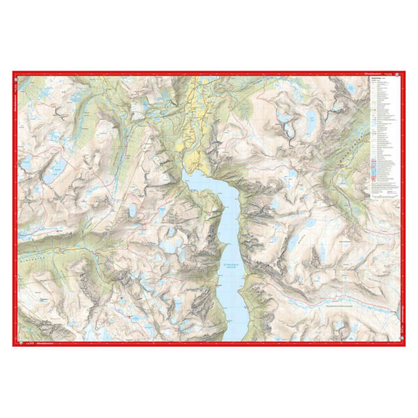 Høyfjellskart Romsdalen: Isfjorden & Eresfjord 1:25.000 - Image 5