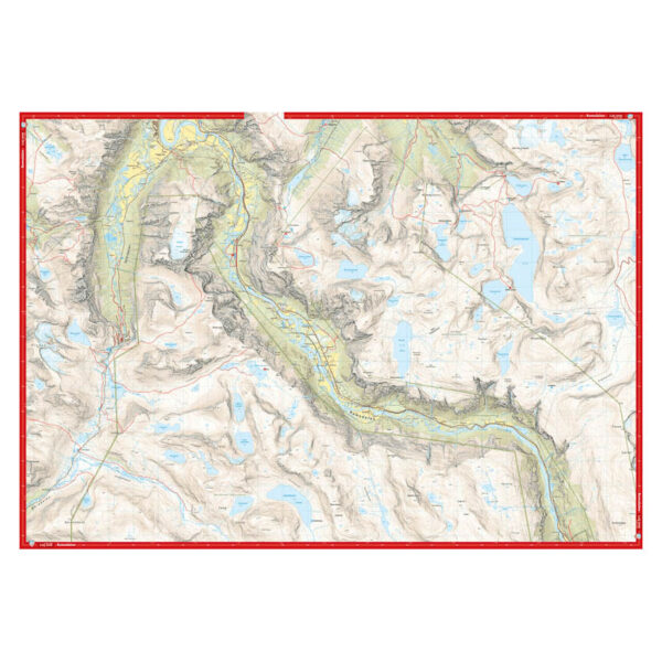 Høyfjellskart Romsdalen: Trolltindan & Høgstolen 1:25.000 - Image 3