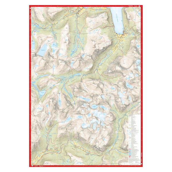 Høyfjellskart Romsdalen: Trolltindan & Høgstolen 1:25.000 - Image 4