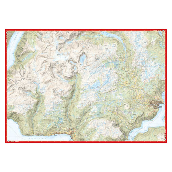 Høyfjellskart Sogndal: Togga & Frudalshesten 1:25.000 - Image 3