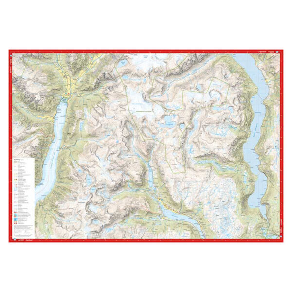 Høyfjellskart Sogndal: Togga & Frudalshesten 1:25.000 - Image 4