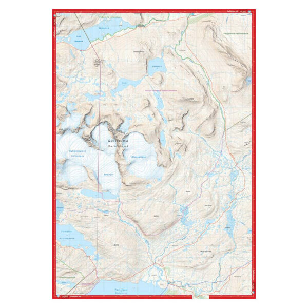 Høyfjellskart Sulitjelma 1:25.000 - Image 3