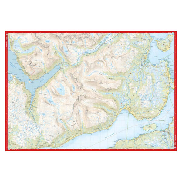 Høyfjellskart Tromsø: Kvaløya 1:25.000 - Image 3