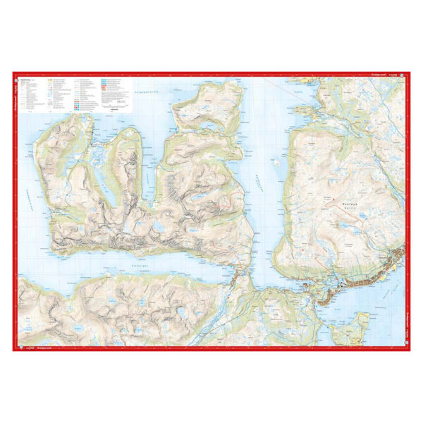Høyfjellskart Tromsø: Kvaløya 1:25.000 - Image 4