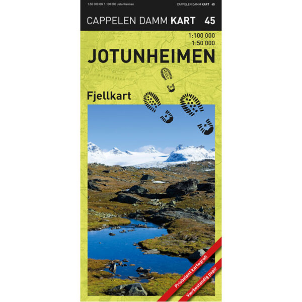 Jotunheimen fjellkart