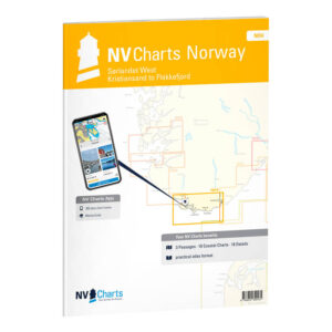 NO 4 NV.Atlas Norge Sørlandet Vest - Flekkefjord til Kristiansand