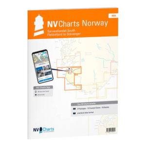 NO 5 NV.Atlas Norge sørvestlandet - Flekkefjord til Stavanger