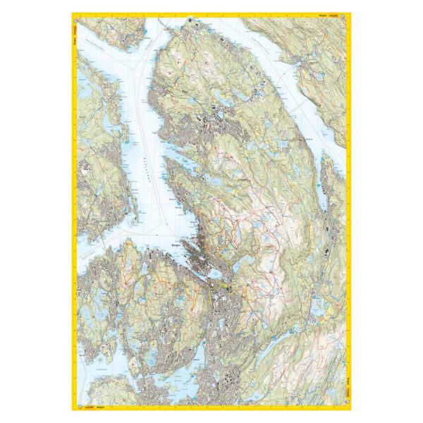 Stikart Bergen & 7-fjellsturen 1:25.000 - Image 3
