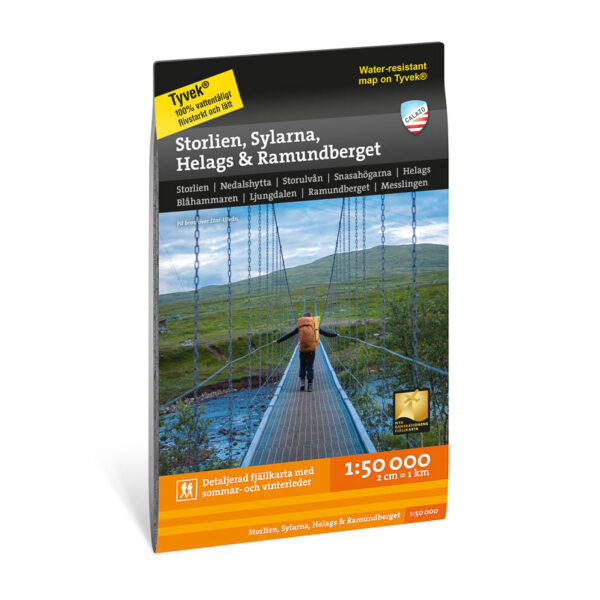 Storlien Sylarna Helags Ramundberget 1:50.000