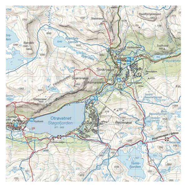 Turkart Beitostølen & Filefjell 1:50.000 - Image 2