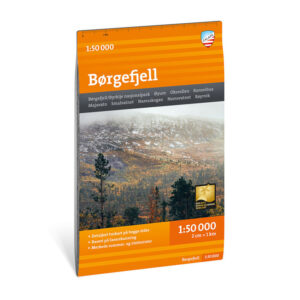 Turkart Børgefjell 1:50.000