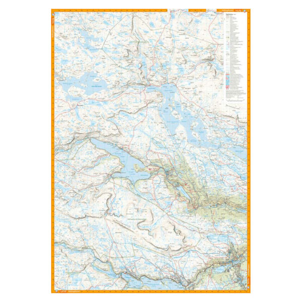 Turkart Finse, Hallingskarvet & Aurlandsdalen, 1:50.000 - Image 3