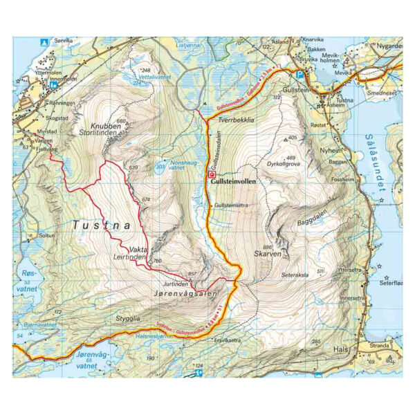 Turkart Fjordruta 1:50.000 - Image 2