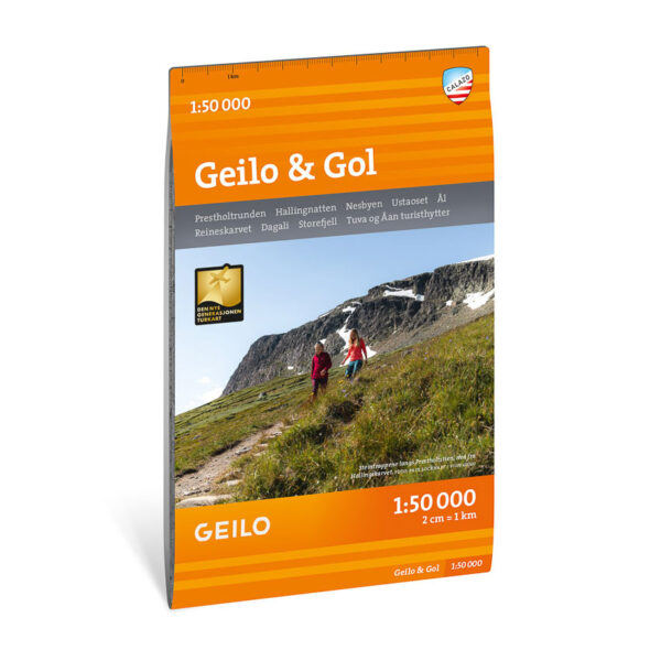 Turkart Geilo Gol 1:50.000