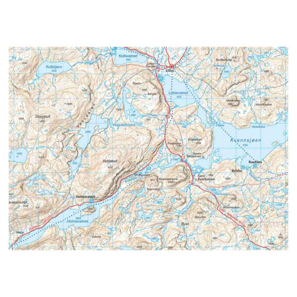 Turkart Hardangervidda sør 1:50.000 - Image 2