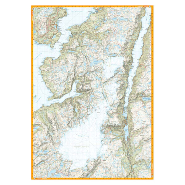 Turkart Hardangervidda vest, Trolltunga & Folgefonna 1:50.000 - Image 4