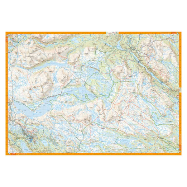Turkart Langsua Nasjonalpark och Spåtind 1:50.000 - Image 3