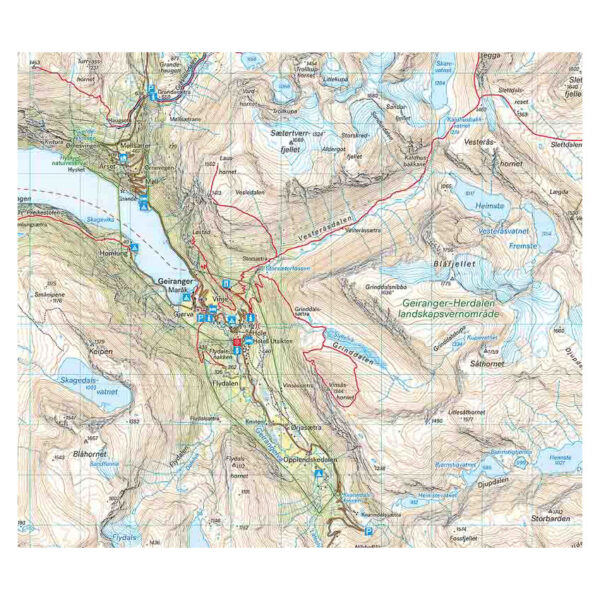 Turkart Tafjordfjella & Reinheimen 1:50.000 - Image 2