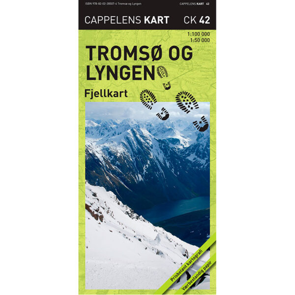 Tromsø og Lyngen fjellkart
