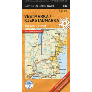 Vestmarka/Kjekstadmarka vinter turkart 