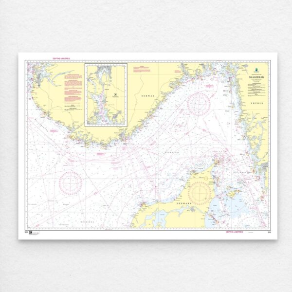 Kartverket - kystkart: 305 Skagerak