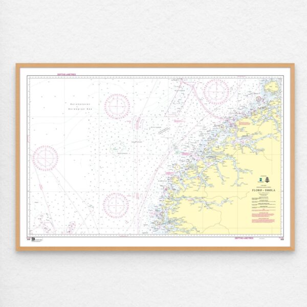 Kartverket - kystkart: 308: INT 1402 / Florø – Smøla - Image 2