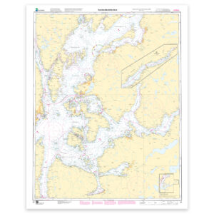 Kartverket - hovedkart 20: Sunnhordlandsfjordene