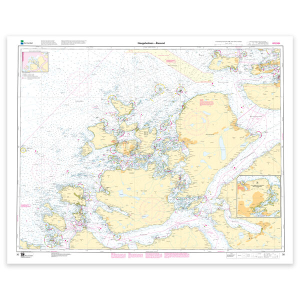 Kartverket - hovedkart 30: Haugsholmen – Ålesund