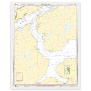 Kartverket - hovedkart 39: Trondheimsfjorden. Agdenes – Thamshamn – Buvika