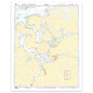 Kartverket - hovedkart 47: Namsfjorden
