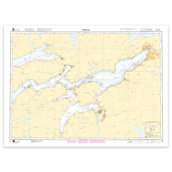 Kartverket - hovedkart 60: Ranfjorden