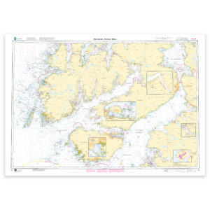 Kartverket - hovedkart 76: Stokmarknes – Sortland – Malnes