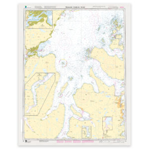 Kartverket - hovedkart 79: Risøysundet – Kvæfjorden – Harstad